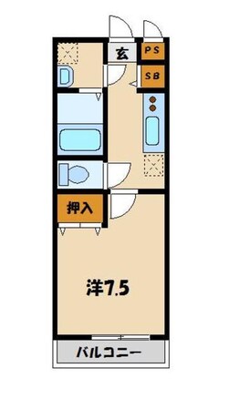 シャルル フォワイエの物件間取画像